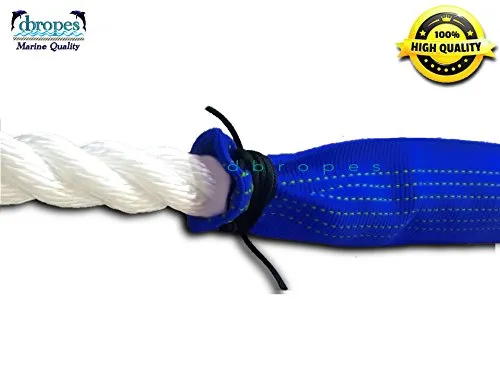 2 pack 12" Chafe Guards Heavy Nylon up 3/4" rope..