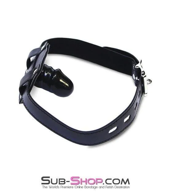 7048RC      Locking Rubber Penis Gag