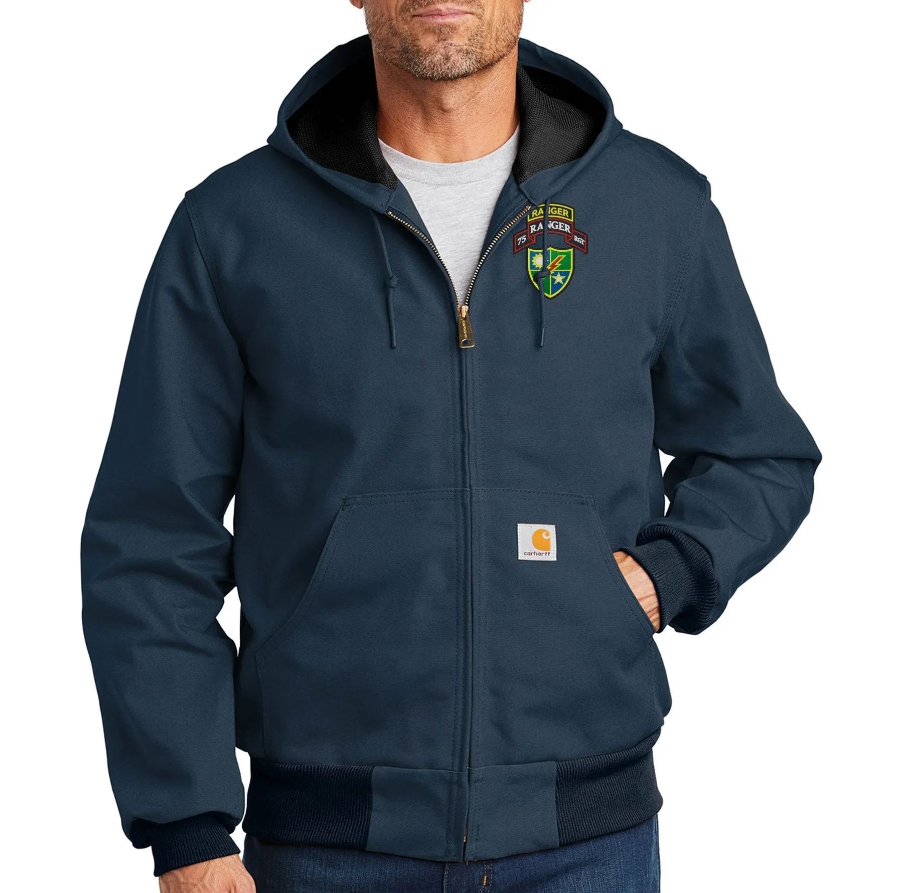 75th RGT Ranger Carhartt ® Thermal-Lined Duck Active Jac