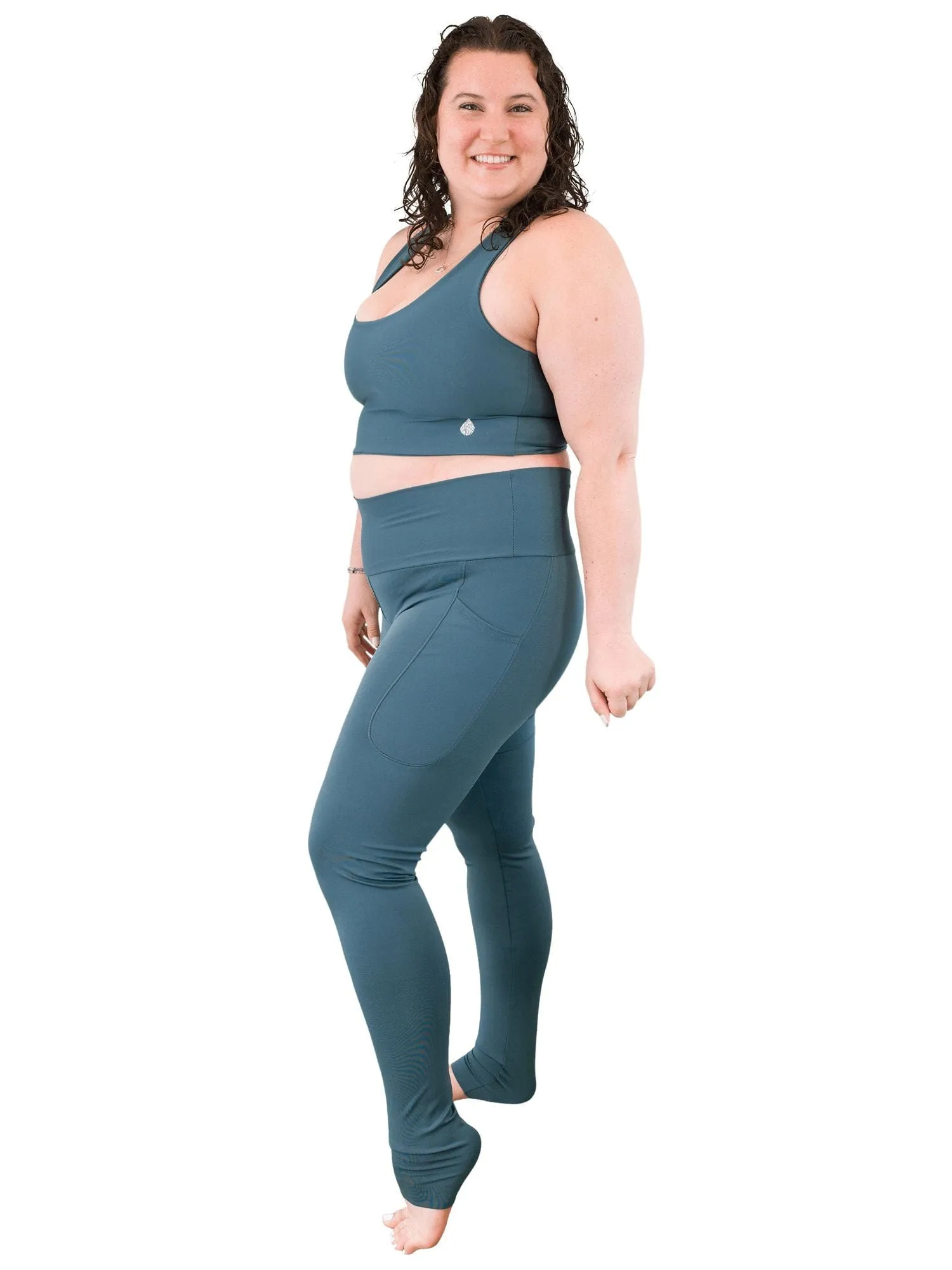 Abyss Blue Leggings