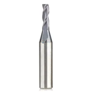 Amana Spiral End mill 1/8" Dia., 3/8" Cut Length AlTiN Coated