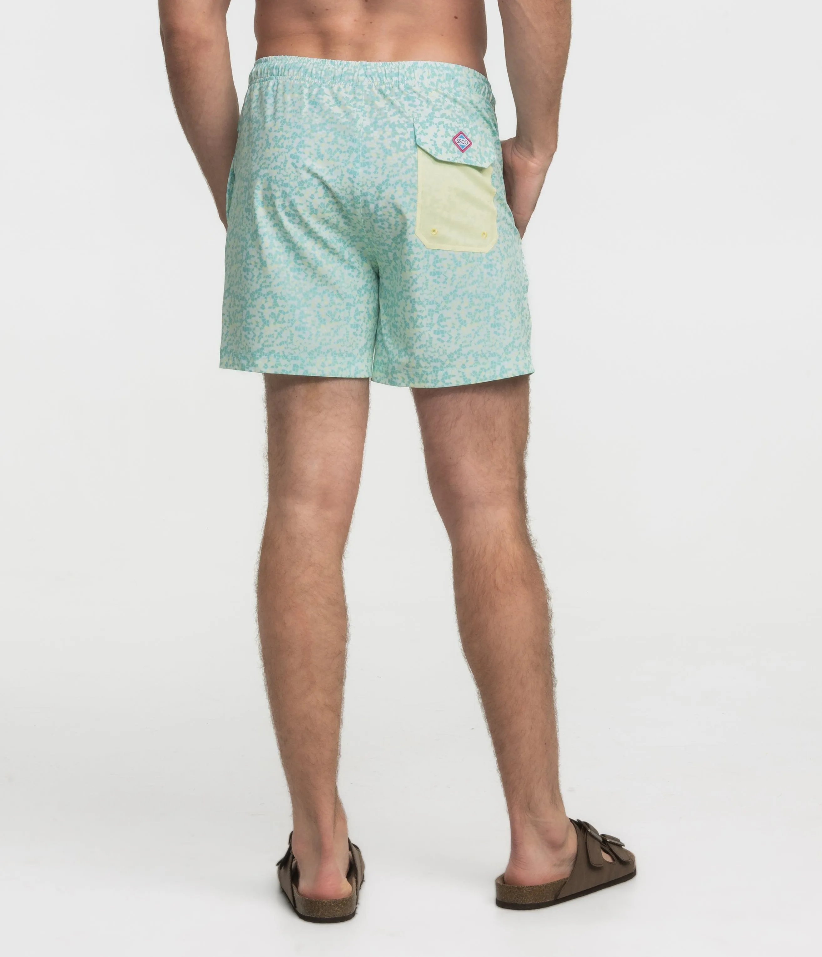 Beach Glass Men's Swimsuit - 5.5" inseam