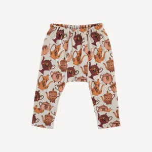 classic panda pant | papaya teapots | organic cotton jersey