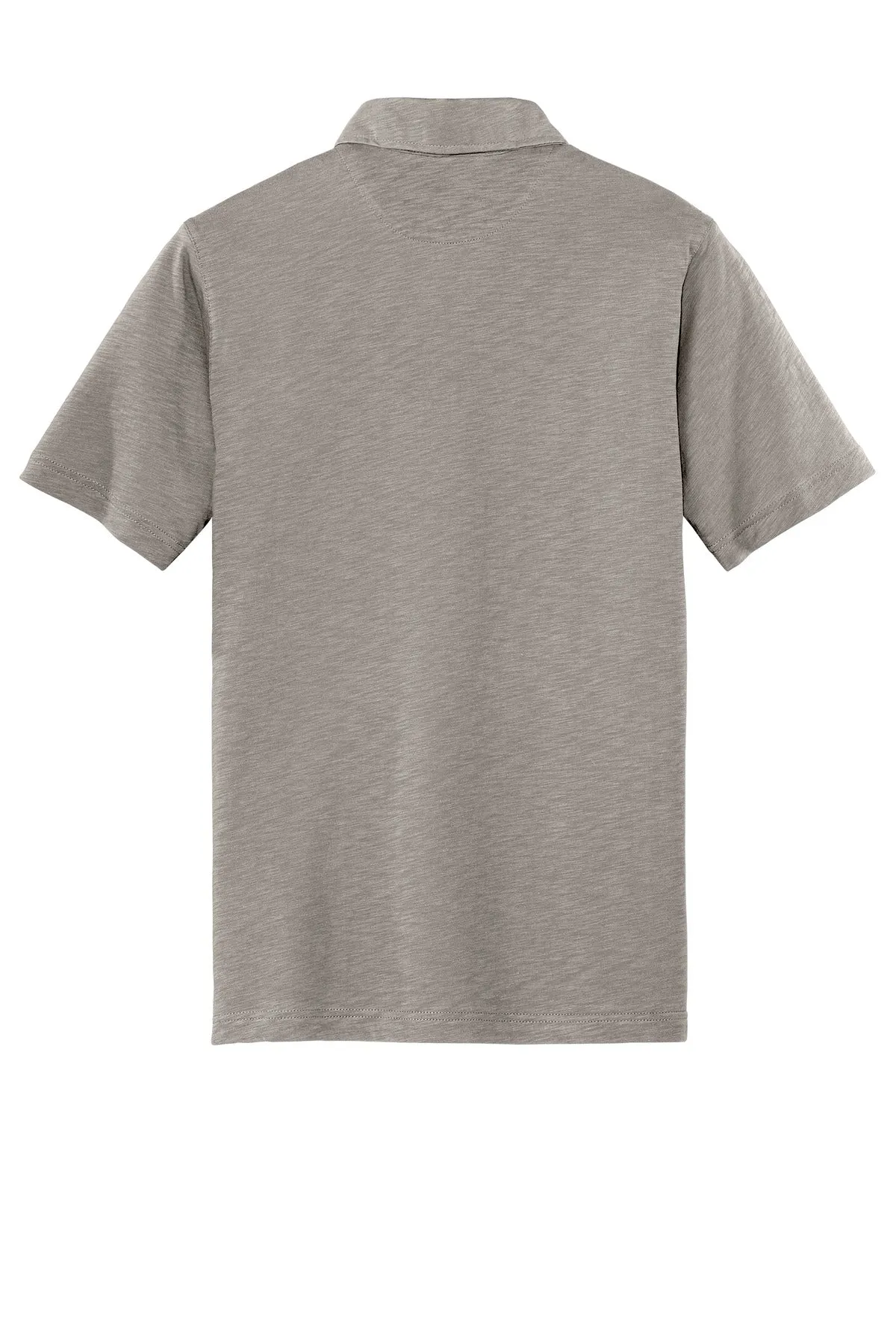 District Made Men's Slub Polo. DM350