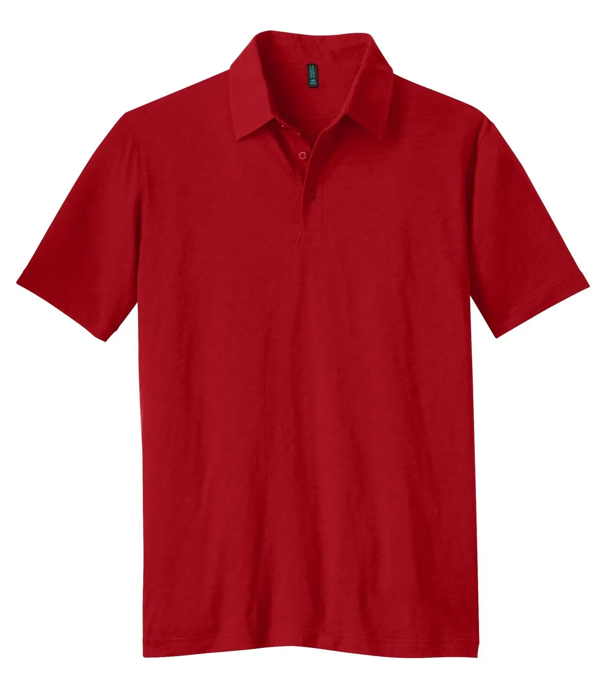 District Made Men's Slub Polo. DM350