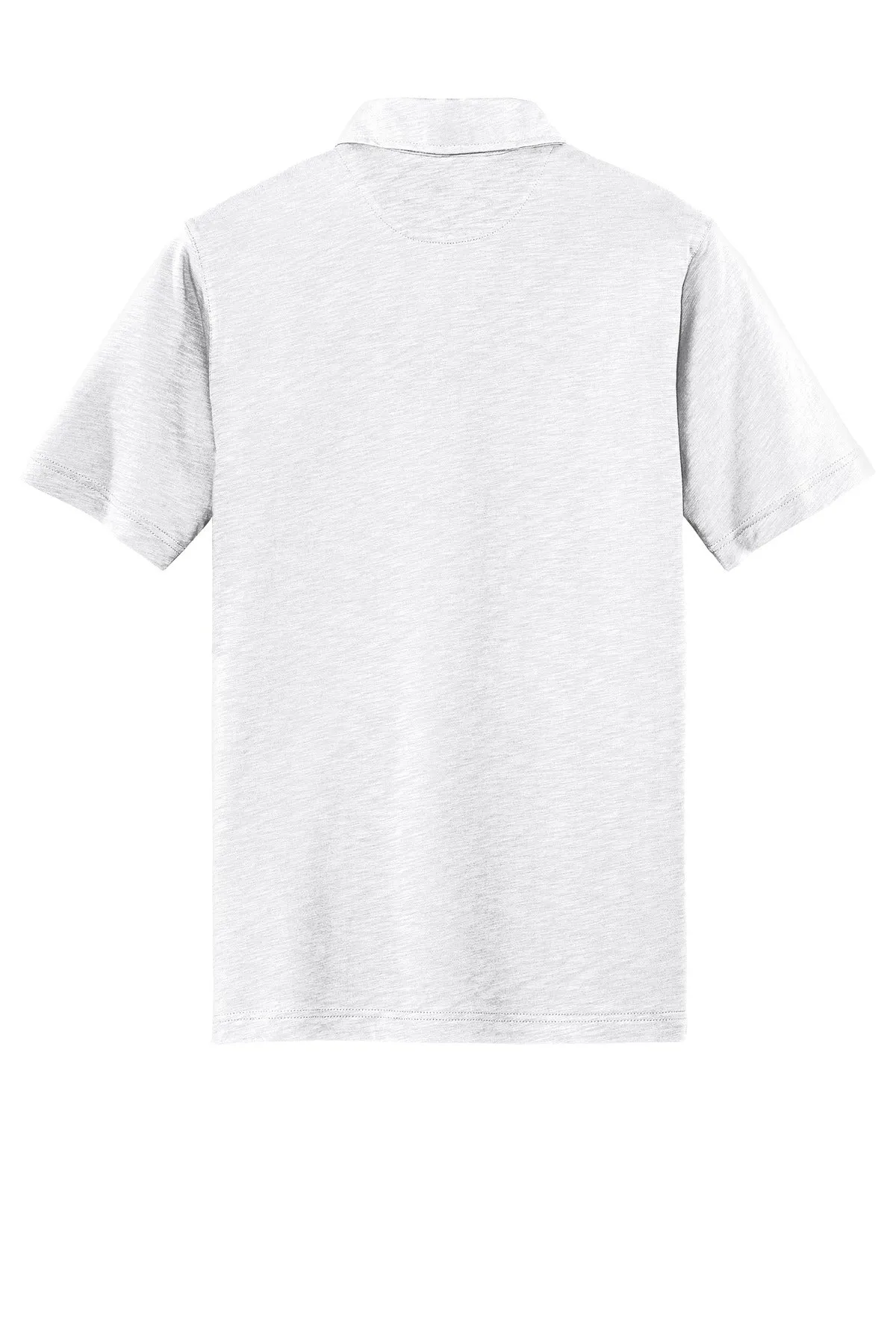 District Made Men's Slub Polo. DM350