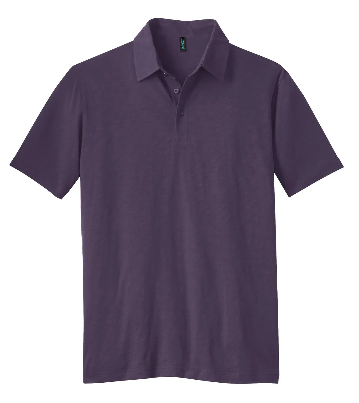 District Made Men's Slub Polo. DM350