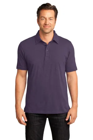 District Made Men's Slub Polo. DM350