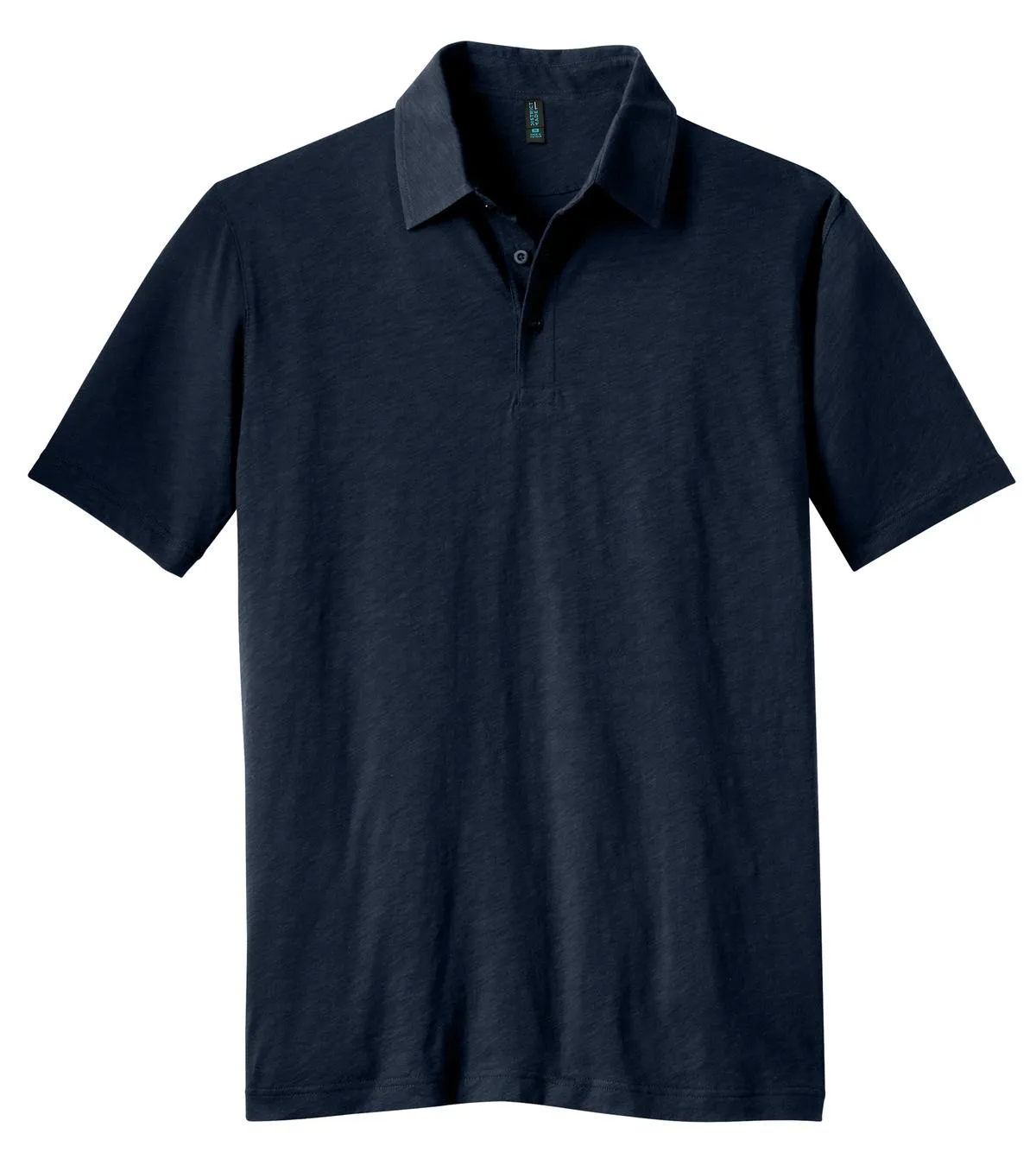 District Made Men's Slub Polo. DM350