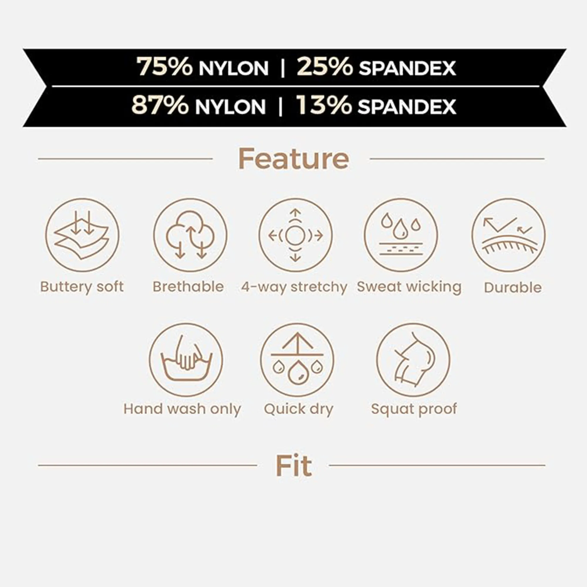 Donatella Mid-Waist Active Wear Sparkle Leggings - Perfect for gym & yoga