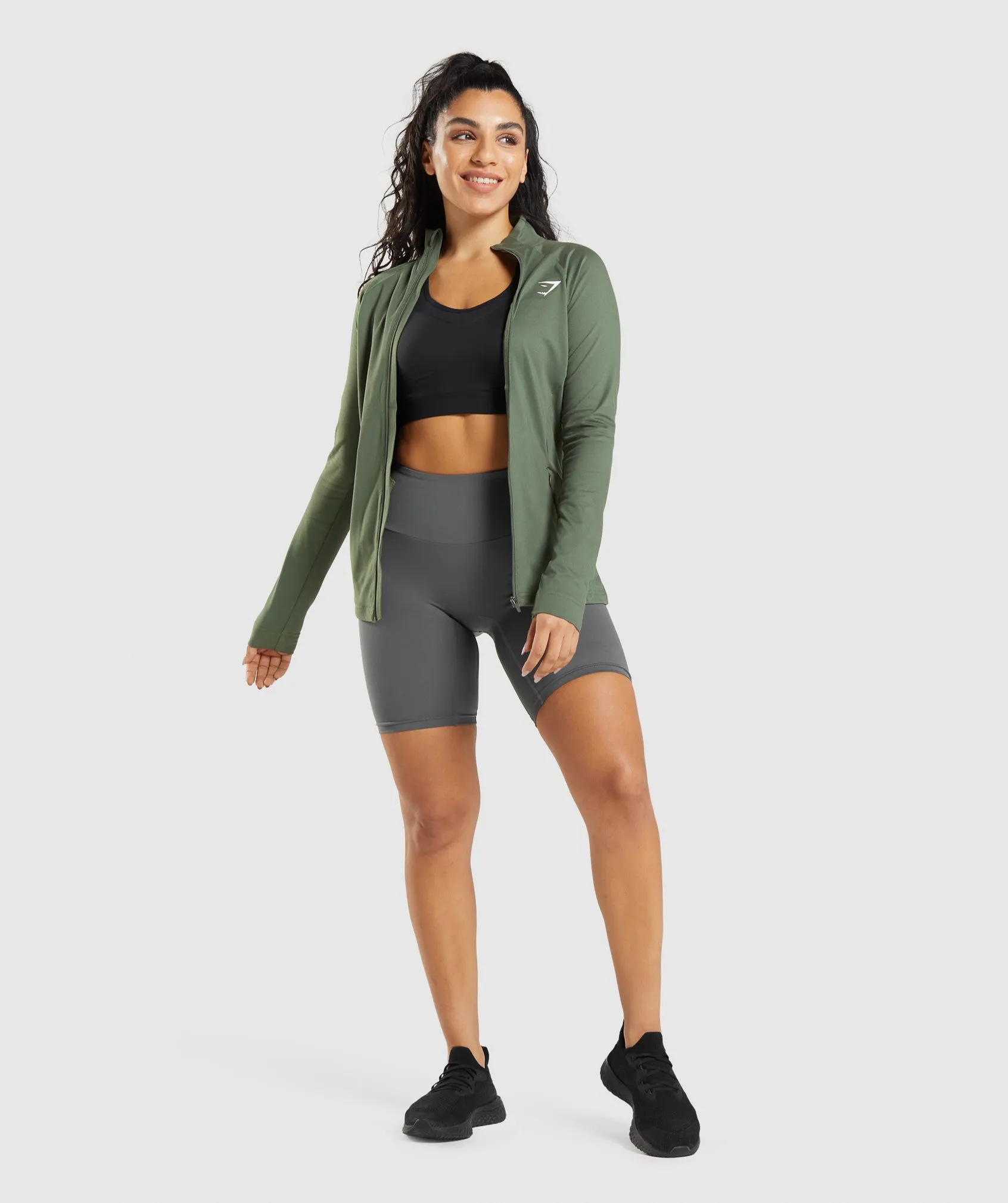 Gymshark Training Jacket - Core Olive