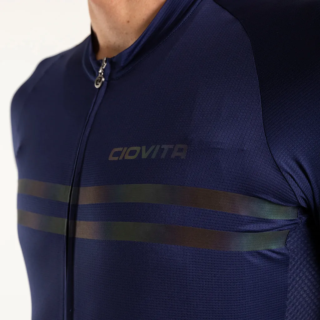 Men's Faro Long Sleeve Jersey (Navy)