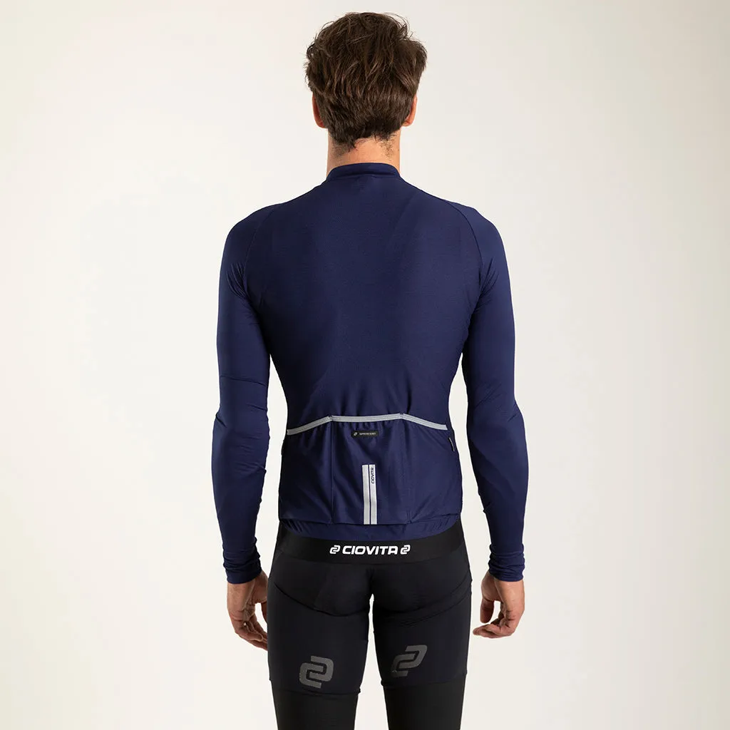 Men's Faro Long Sleeve Jersey (Navy)