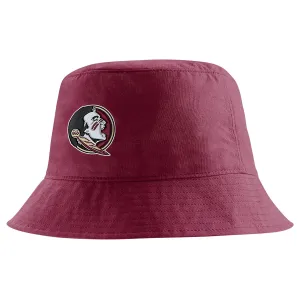 Nike Seminole Logo Core Bucket Hat - Garnet