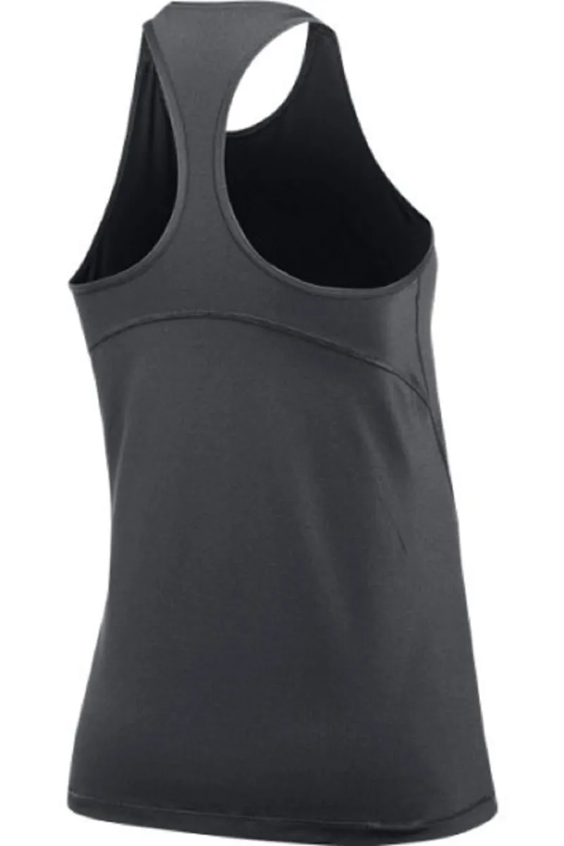 Nike Women's Pro Allover Mesh Tank Top XXLarge Anthracite