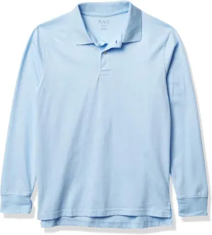 The Children's Place Boys' Long Sleeve Soft Jersey Knit Polo