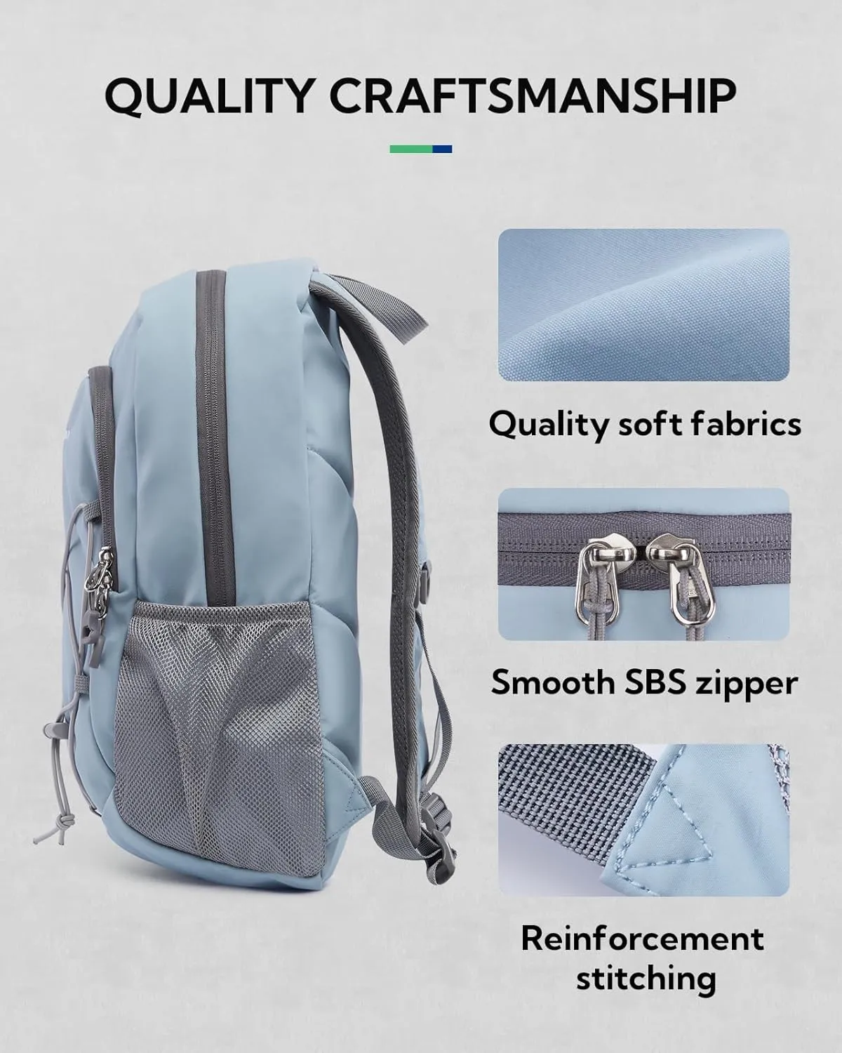 WATERFLY 12L Small Hiking Backpack: Day Pack Lightweight Travel Bag Camping Fitness Cycling Outdoor Sports Daypack For Women Men