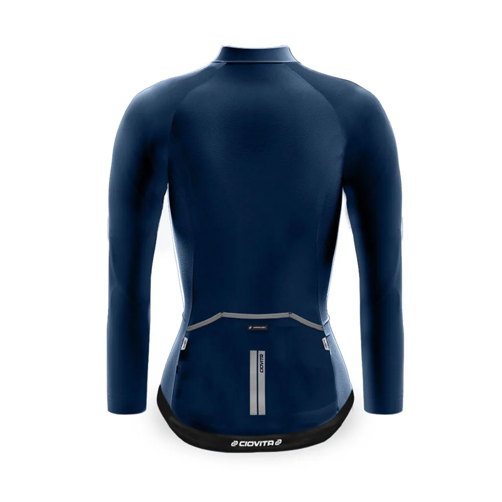 Women's Faro Long Sleeve Jersey (Navy)